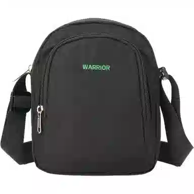 Warrior Nylon Crossbody Bag Black