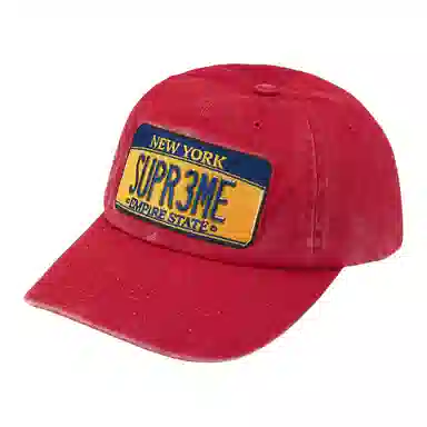 Supreme Supreme SS25 WEEK 3 License Plate 6-Panel -