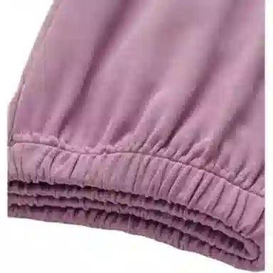 欧迪芬 质感系列 家居服可外穿舒适休闲简约长袖睡衣套装 女款 清新紫