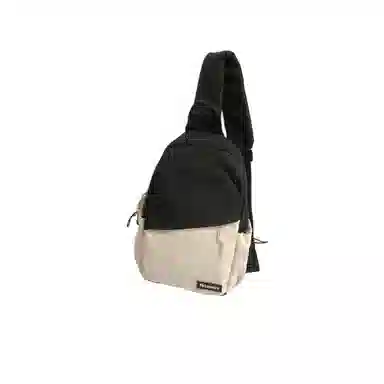 欧曼斐 休闲单肩背包学生百搭 尼龙 胸包 男女同款情侣款 多色