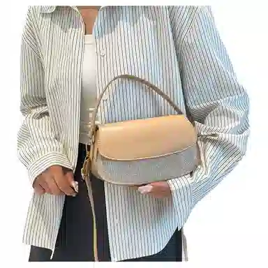 MOONDEMIMA Simple PU Tote Bag