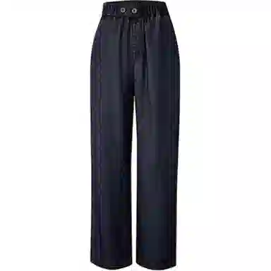 潞优野 舒适薄款阔腿天丝牛仔裤 女款