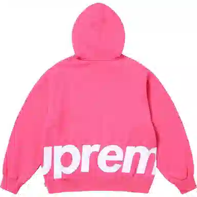 Supreme SS25 Big Logo Zip Up Hooded Sweatshirt