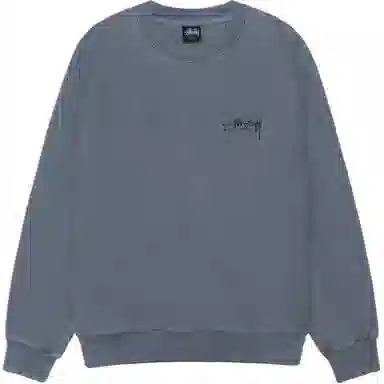 Stussy SS25 MODERN AGE CREW PIGMENT DYED logo