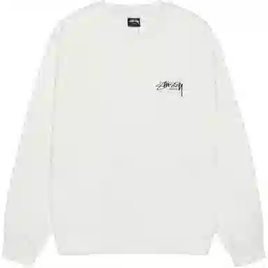 Stussy SS25 MODERN AGE CREW PIGMENT DYED logo