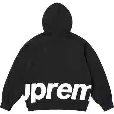 Supreme SS25 Big Logo Zip Up Hooded Sweatshirt