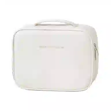 馨枕居  高级感化妆包大容量三合一多功能小众設計分区收纳包便携式化妆箱