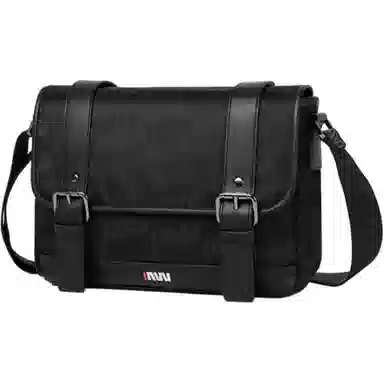 SEPTWOLVES Messenger Bag Black/Grey
