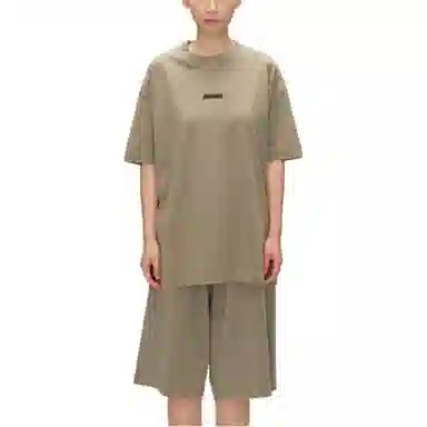 Fear of God Essentials Classic T-Shirt Homestead Heather