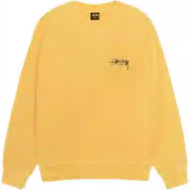 Stussy SS25 MODERN AGE CREW PIGMENT DYED logo