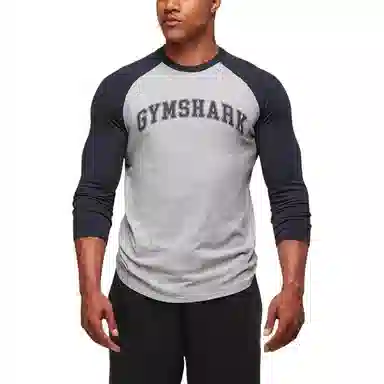 GYMSHARK GSLC Raglan 34 Sleeve logoT