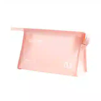 馨枕居 果冻化妆包防水洗漱包旅行化妆包纯色收纳包化妆包大容量高级感