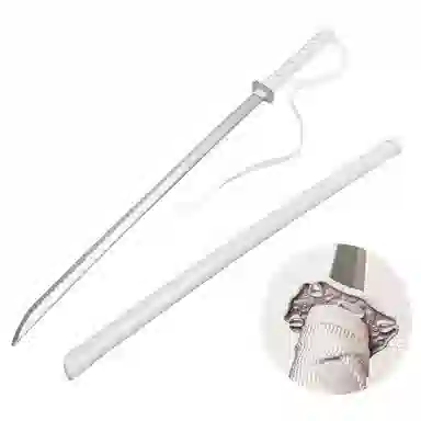 臻尚健儿宝 炫酷袖白雪发光刀 成品模型装饰配件