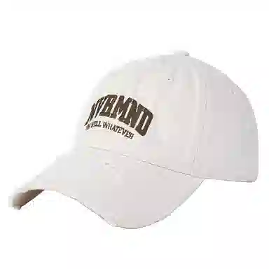 艾佳微 软顶破洞个性韩版时尚显脸小休闲百搭遮阳防晒嘻哈街头酷 棉 鸭舌帽 男女同款情侣款