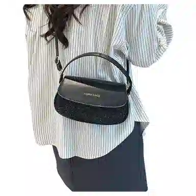 MOONDEMIMA Simple PU Tote Bag