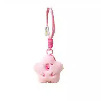 丹琴 可爱卡通吱吱叫小猫星星书包背包挂饰玩偶车公仔 毛绒 挂件 男女同款情侣款