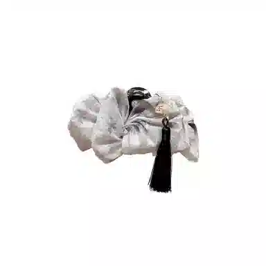 水中玉 新中式国风云朵抓夹后脑勺流苏鲨鱼夹盘发头花发饰精致古风头饰 亚克力 发夹 女款