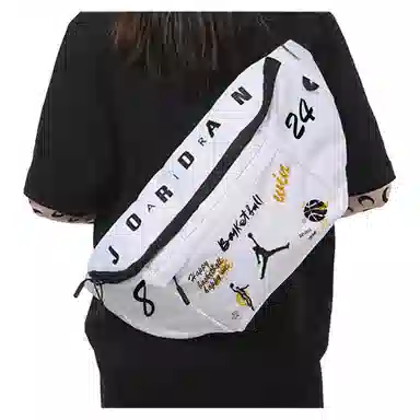 Jordan Waist Bag White