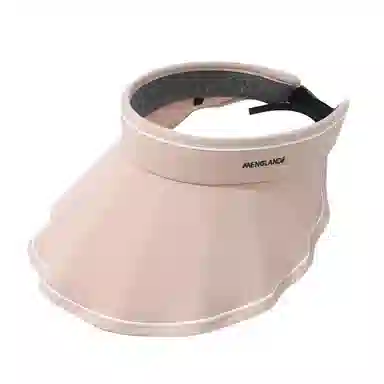 艾佳微 海边游玩沙滩波浪边空顶帽户外大檐遮阳帽防紫外线太阳帽 涤纶 防晒帽 女款