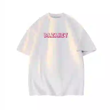 Wu Huang Mao Creative Hand-Painted Cartoon Print T-Shirt