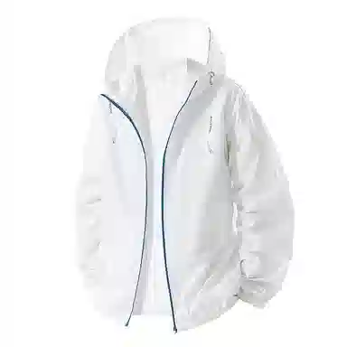 大白鲨 潮牌轻薄连帽外套防紫外线休闲百搭防晒服 男款