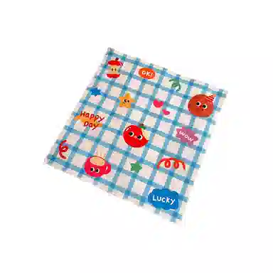 馨枕居 可爱化妆包女便携式旅行懒人大容量护肤品收纳袋魔术贴百贴布袋子