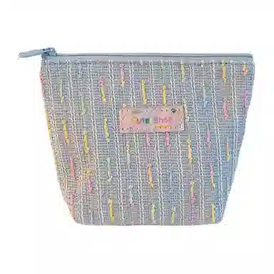 馨枕居 手拿化妆包小香风收纳包旅行便携收纳袋大号零钱包上班族包包