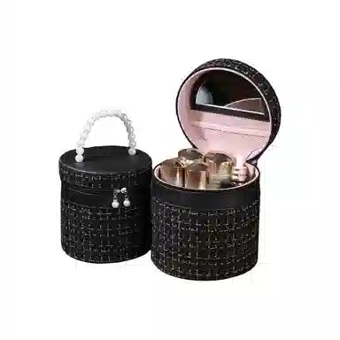 馨枕居 化妆箱大容量化妆品收纳盒手提便携家用化妆包