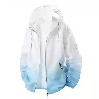 大白鲨 潮牌时尚户外渐变防紫外线防晒服 男款