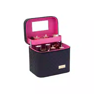 馨枕居 便携化妆包大容量旅行化妆箱多功能手提多层桌面化妆品收纳盒