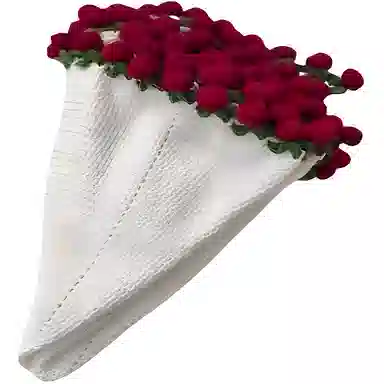 半粒 创意折叠花束毯子手工材料包 玩具