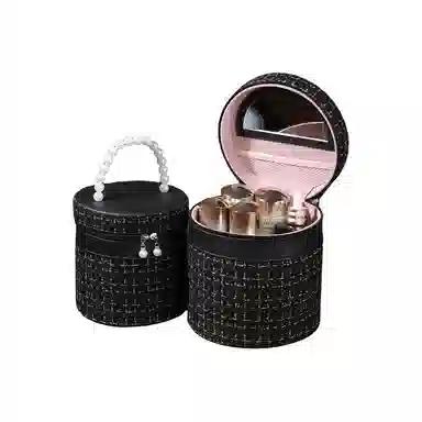 馨枕居 化妆箱大容量化妆品收纳盒手提便携家用化妆包