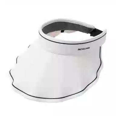 艾佳微 海边游玩沙滩波浪边空顶帽户外大檐遮阳帽防紫外线太阳帽 涤纶 防晒帽 女款