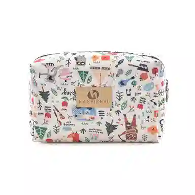 馨枕居 便携式手拿化妆包大容量收纳包韩版旅行简约多功能洗漱包