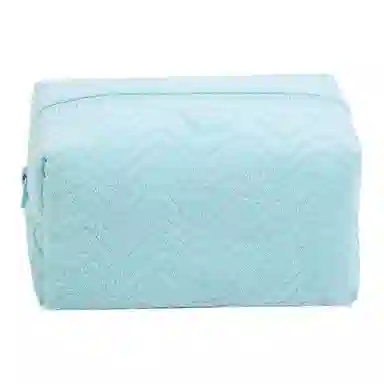 馨枕居 毛巾料化妆包大容量旅行便携手拿包小型放包里枕头包化妆品收纳包