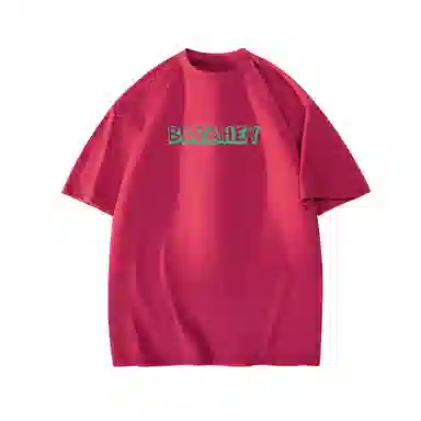 Wu Huang Mao Creative Hand-Painted Cartoon Print T-Shirt