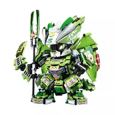 欧洛伊 十二生肖 辰龙&巳蛇战斗机甲 多处可动 武器可拆卸 双形态转换 拼装模型