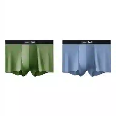 Lee Letter Print Boxer Briefs Set
