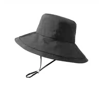 南极人 可扎马尾防晒帽子夏季速干防紫外线遮阳帽宽帽檐显脸小户外出游登山徒步透气太阳帽日系百搭高级感轻薄款 聚酯纤维 渔夫帽 女款