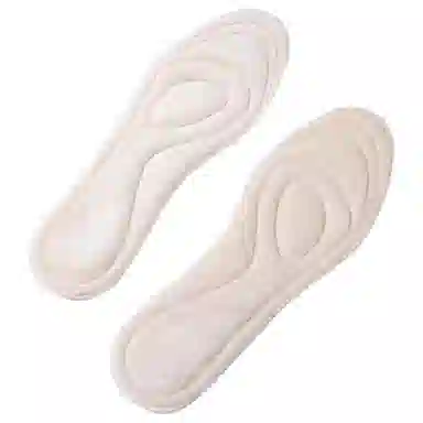 山一丸 保暖加绒加厚吸汗防臭棉舒适超软休闲运动冬季 毛绒 鞋垫 男女同款情侣款