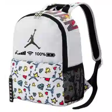 Jordan Mini Backpack White