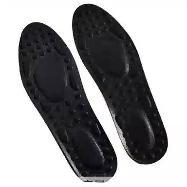 山一丸 透气吸汗抗菌防臭加厚运动高弹减震软超软舒适全垫 莱卡/牛皮/羊皮 鞋垫 男女同款情侣款