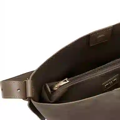 Staccato Vintage Brown Leather Shoulder Bag