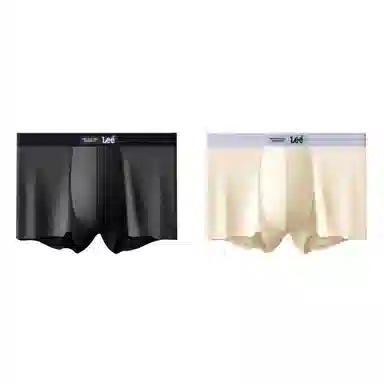 Lee Letter Print Boxer Briefs Set