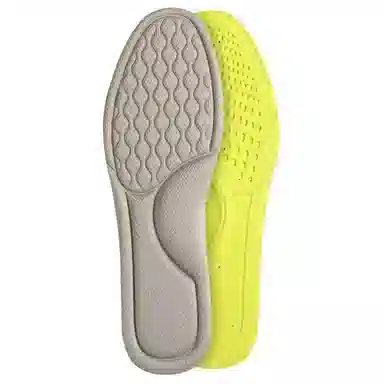 山一丸 防臭吸汗透气艾草超软舒适运动脚汗专用轻盈 环保泡绵 鞋垫 男女同款情侣款