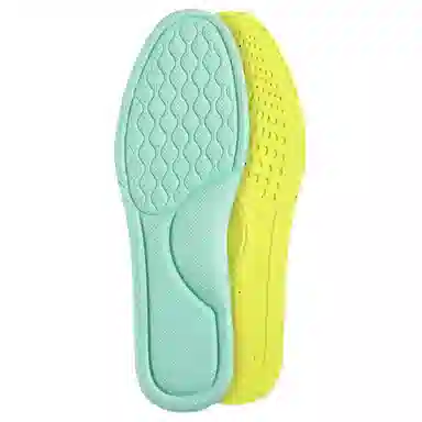 山一丸 防臭吸汗透气艾草超软舒适运动脚汗专用轻盈 环保泡绵 鞋垫 男女同款情侣款