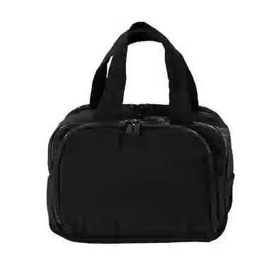 馨枕居 韩版双宽开口化妆包大容量分区便携式女高颜值旅行洗 漱收纳包