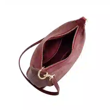 CLEVER&KETCH Urban Printed PU Shoulder Bag Red