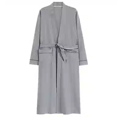 欧迪芬 亲肤透气舒适便利长袖睡袍 男款