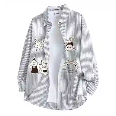 BRUMAIRE Bear Print Shirt